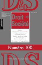 Droit et Société, nº 100