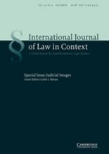 International Journal of Law in Context, 14(4)