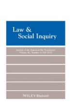 Law & Social Inquiry 42 (4)