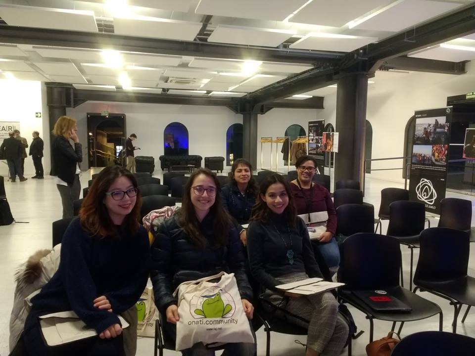 students at the IV European  Encounters in Bilbao.