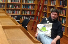 Tomas Ledvinka, at the IISL library.