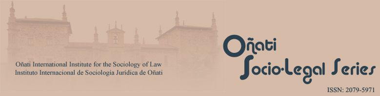 Oñati Socio-legal Series