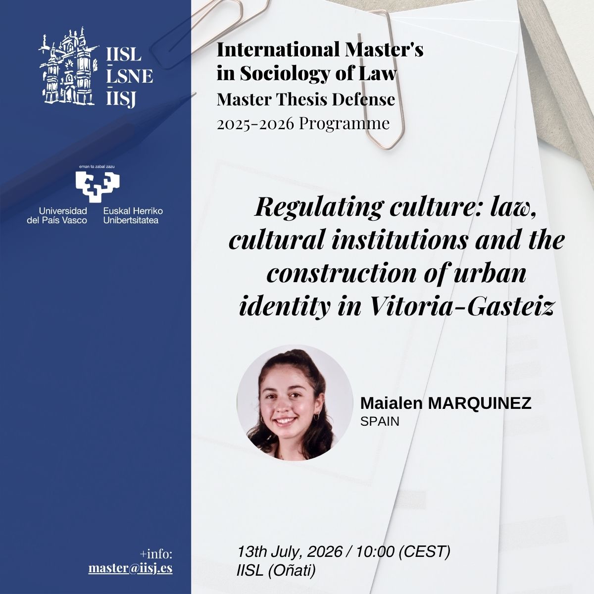 TFM defence Maialen Marquinez
