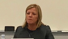 La viceconsejera Miren Gallastegi 