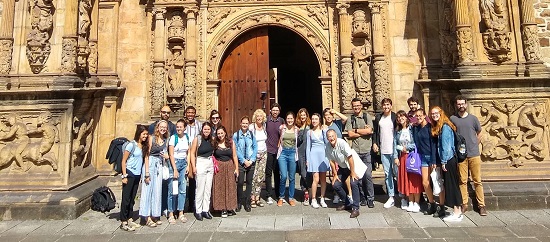 The Deusto students, with the IISL students and teachers.