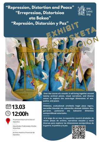 Exhibit on "Repression, Distortion and Peace"